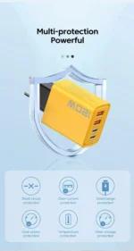 4 Ports USB C PD Charger Quick Charge 3.0 Type C USB Phone Chargers Fast Charging Adapter For iPhone 16 15 Samsung Xiaomi Huawei - Image 11