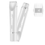 2 In 1 Hair Remover Women's Double Head Shaver Private Pubic Hair Trimmer Electric Razor Wet Dry Electric Body Hair | GoMartUp.Com - Image 10