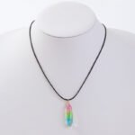 Women's Transparent Geometric Diamond Crystal Necklace | GoMartUP.Com - Image 2