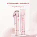 2 In 1 Hair Remover Women's Double Head Shaver Private Pubic Hair Trimmer Electric Razor Wet Dry Electric Body Hair | GoMartUp.Com - Image 5