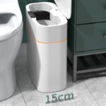 Smart Trash Can With Lid For Bedroom And Living Room Kitchen Storage Box Trash Can Induction Small Car Box Automatic Smart Dustbin Smart Trash Bin | GoMartUp.Com - Image 5