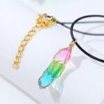 Women's Transparent Geometric Diamond Crystal Necklace | GoMartUP.Com - Image 3