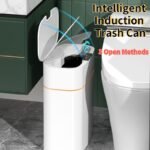 Smart Trash Can With Lid For Bedroom And Living Room Kitchen Storage Box Trash Can Induction Small Car Box Automatic Smart Dustbin Smart Trash Bin | GoMartUp.Com - Image 4