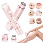 2 In 1 Hair Remover Women's Double Head Shaver Private Pubic Hair Trimmer Electric Razor Wet Dry Electric Body Hair | GoMartUp.Com - Image 4